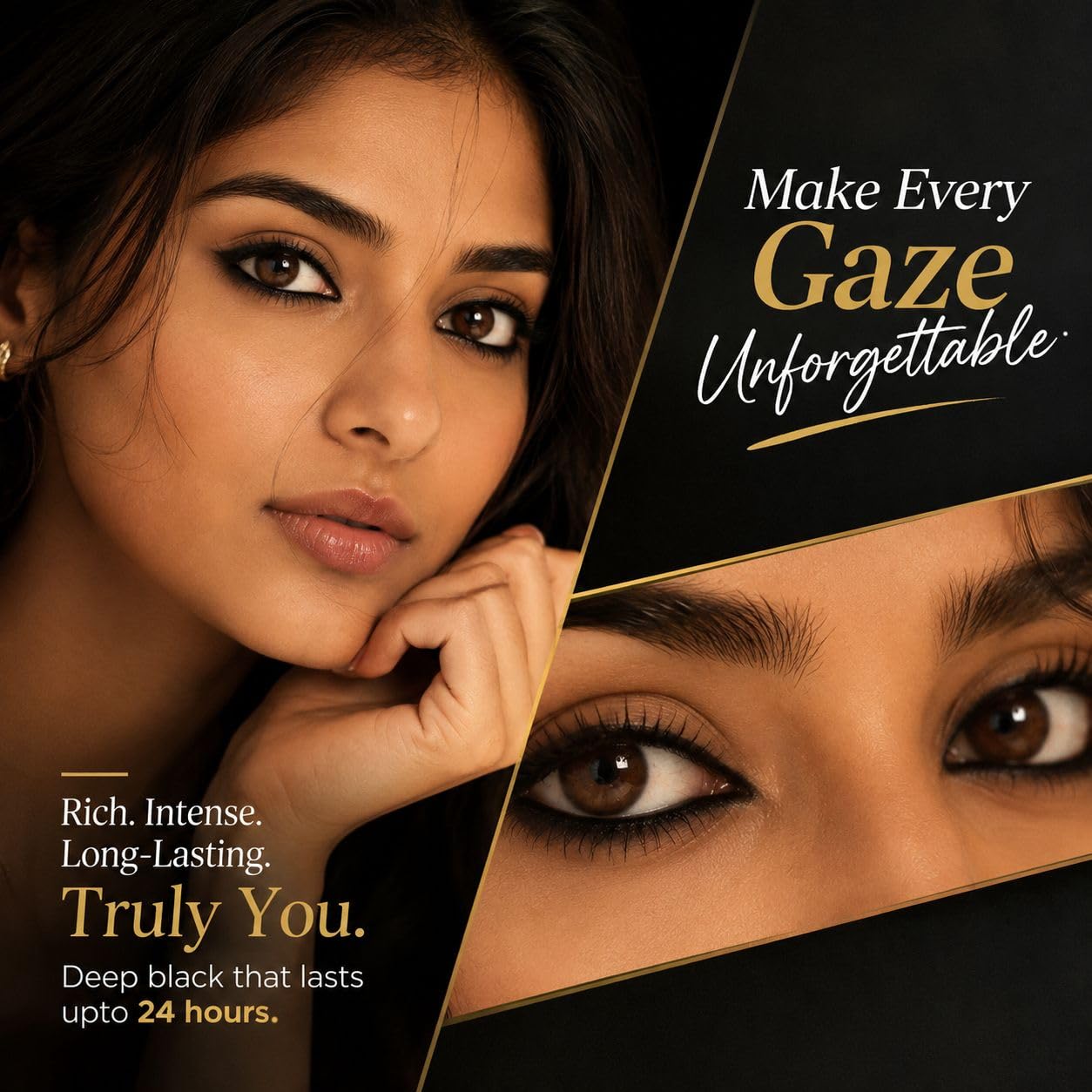 K‑Veda Mumtaz Herbal Kohl Liner Classic — Herbal Kohl Liner — Cooling & Lash Nourishment (1 g) - Image 8