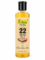K-Veda Pure 99 Herbs Hair Oil | Ayurvedic Hair Growth Oil for Hair Fall Control, Strong Roots & Healthy Scalp | Natural Herbal Hair Care | 200ml