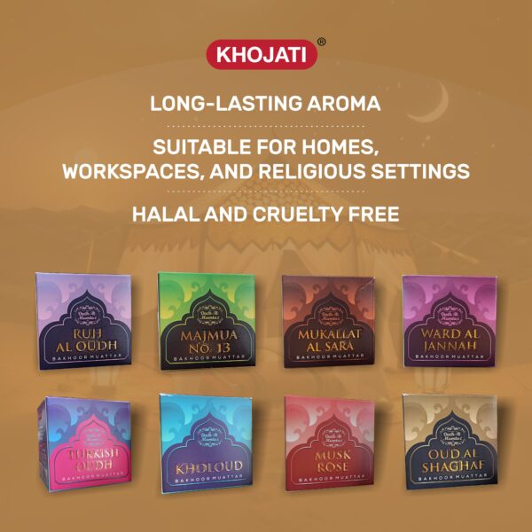 K‑VEDA BAKHOOR OUD AL SHAGAF 40gm – Bakhoor With Oud & Resin Blend For Grounding & Ambience - Image 7