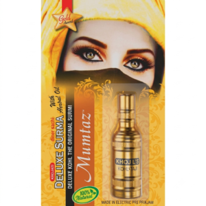 KHOJATI GOLD SERIES DELUX SURMA 0.5 gm – Natural Surma With Almond Oil for Eye Cooling & Brightness
