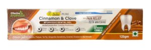 K-Veda Cinnamon & Clove Ayurvedic Dental Gel Toothpaste for Fresh Breath & Strong Teeth | Herbal Oral Care 125gm